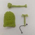 Rahzar Weapons/Accessories Lot TMNT Vintage Playmates 1991 100% Complete