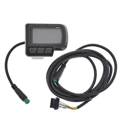 24V/36V/48V EN06 E-Bike LCD Display SM/WP Plug - Bild 1 von 4