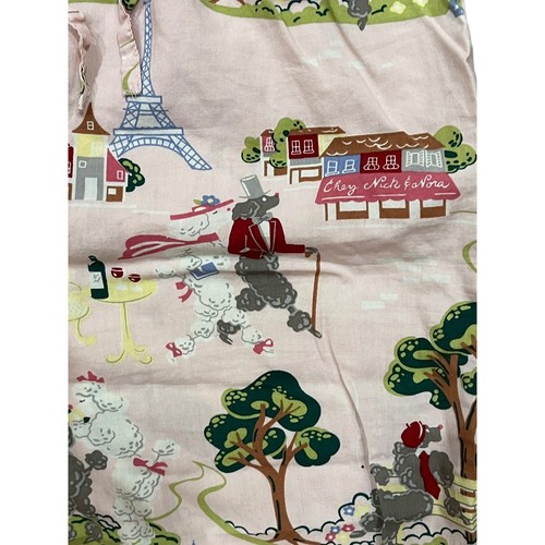 Nick & Nora Women's Small Cropped Pink Pajama Pants Poodles in Paris Cozy Cute - Bild 6 von 14