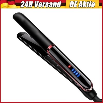 2 in 1 Curl & Straight Haarglätter Lockenstab glätteisen Keramik Straightening