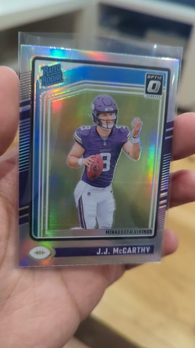 2024-25 Panini Donruss Optic Jj McCarthy Rated Rookie Silver Holo - Video 1 von 1
