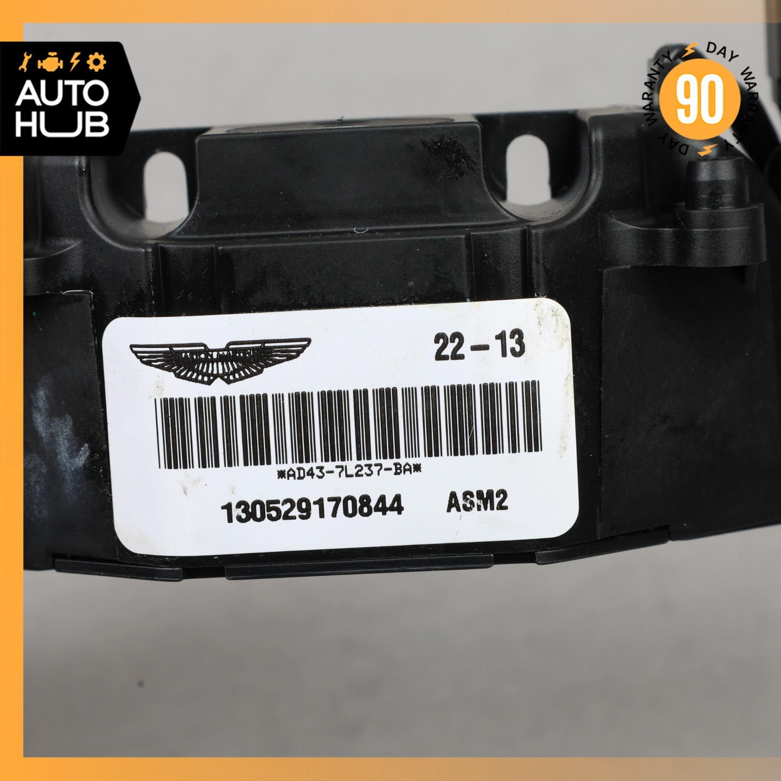 10-19 Aston Martin DB9 Rapide Steering Wheel Paddle Shifters Set AD437L237BA OEM