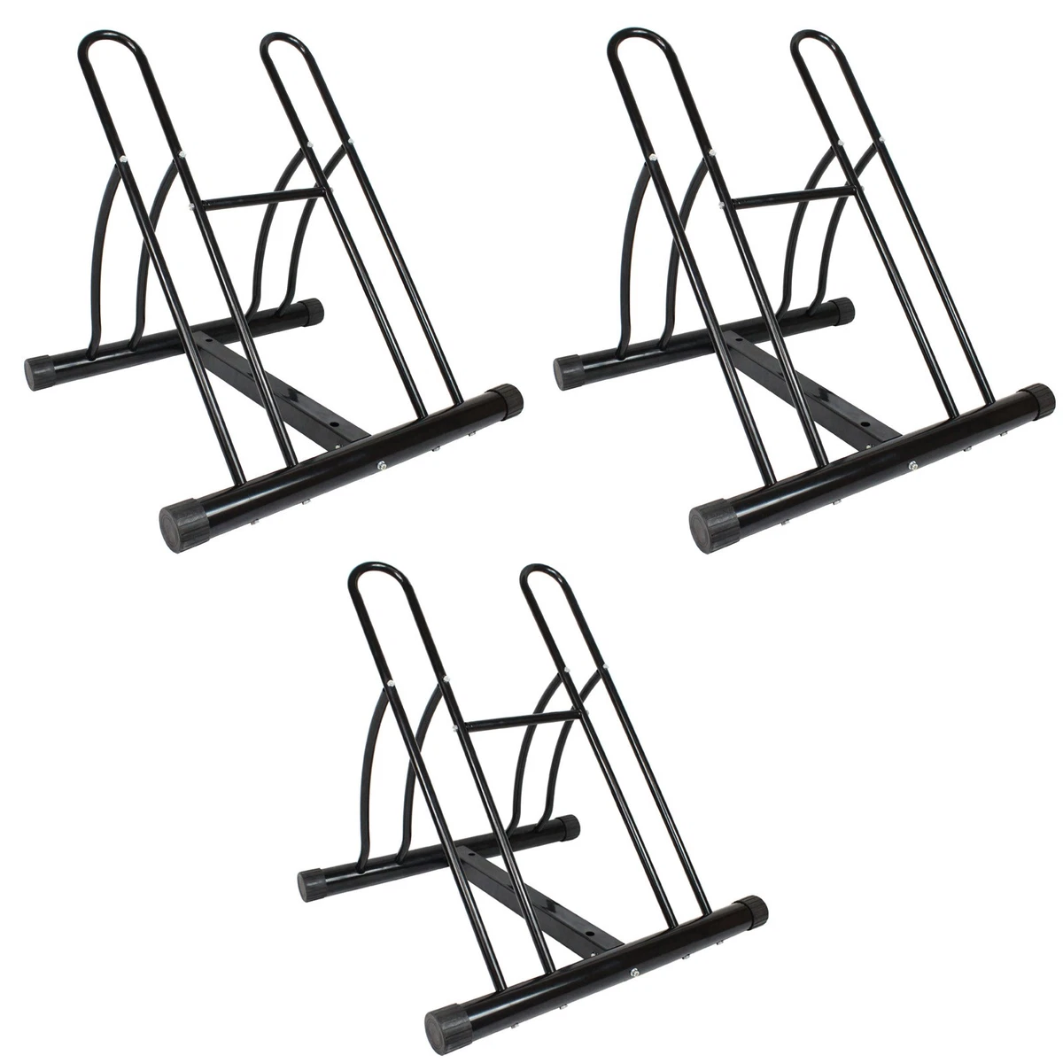 Fahrradständer für 6 Fahrräder DUO Räder Fahrrad Ständer Rad schwarz Twin