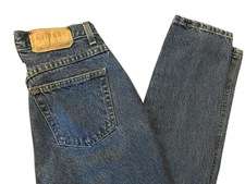 Vintage 1990s Gitano Blue Jeans High Waist 10 Tall Denim Baggy Grunge Streetwear