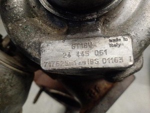 24445061 turbolader at OPEL ZAFIRA A ELEGANCE 1999 4835408