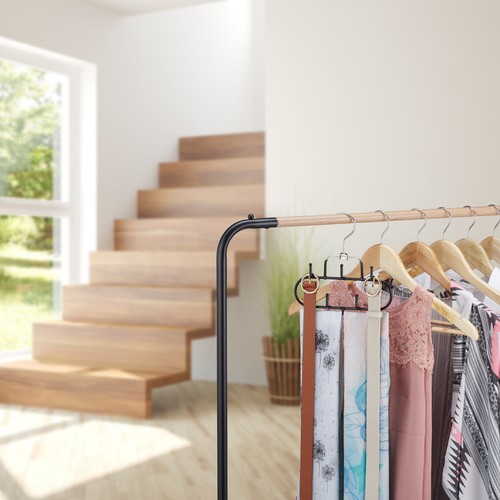 15 x Gürtelhalter Schalbügel Gürtelaufhänger Gürtelbügel Krawattenhalter Set - Bild 2 von 8