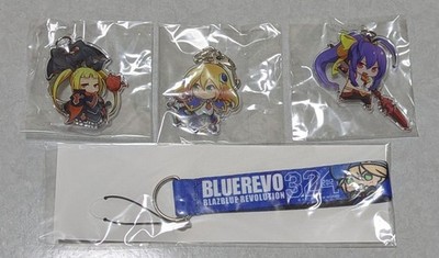 Comiket 91 BlazBlue Noel Rachel Mai SD Character Keychain Blu-ray Revolution Str