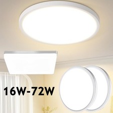 Modern LED Ceiling Light Square Round Down Lights Kitchen Bedroom Bathroom Lamp