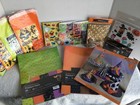 Halloween Kids Party Crafts Projects Kits Lot Treat Bags,Paper,Stickers,Hats — photo 1