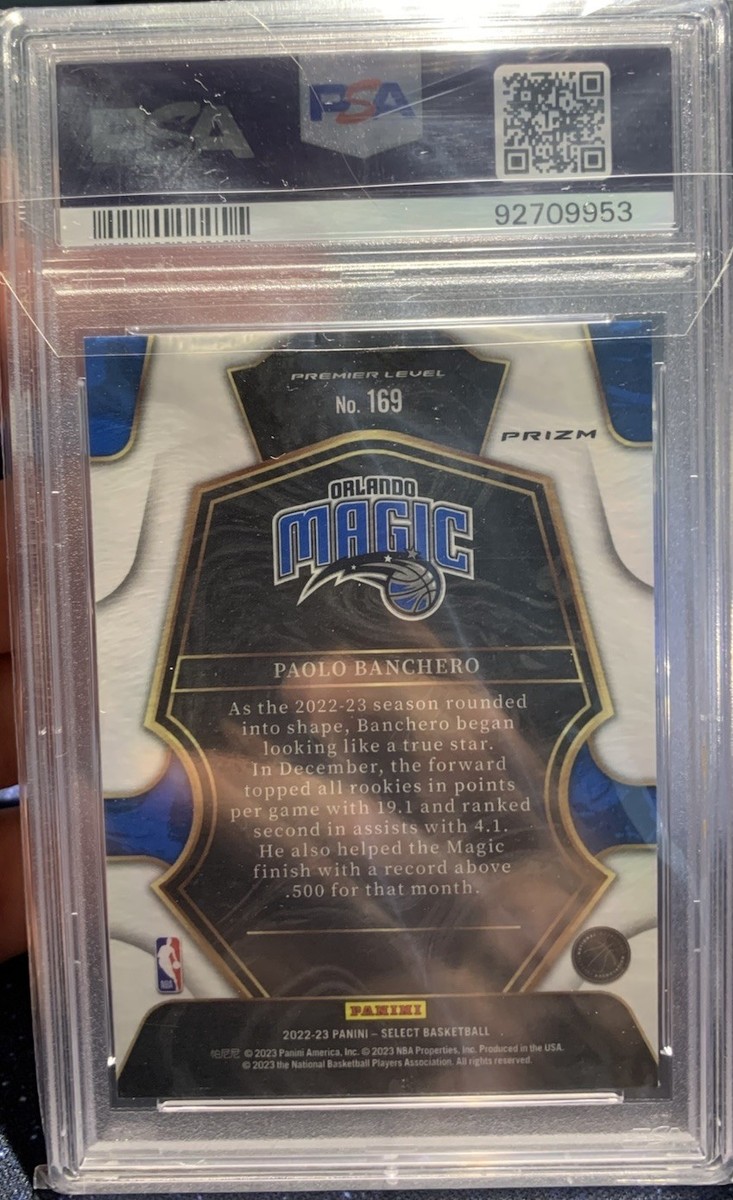 2022-23 Panini Select - Premier Level Paolo Banchero #169