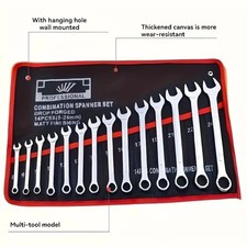 Wrench Roll Organizer 16 Pockets Wrench Pouch Roll Up With Water Proof Oxford Wrench Roll Organizer 16 Pockets Wrench Pouch Roll Up With Water Proof Oxford