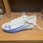Under Armour Blur Pro Football Cleats White/Blue US 13 Medium (D, M) — photo 1