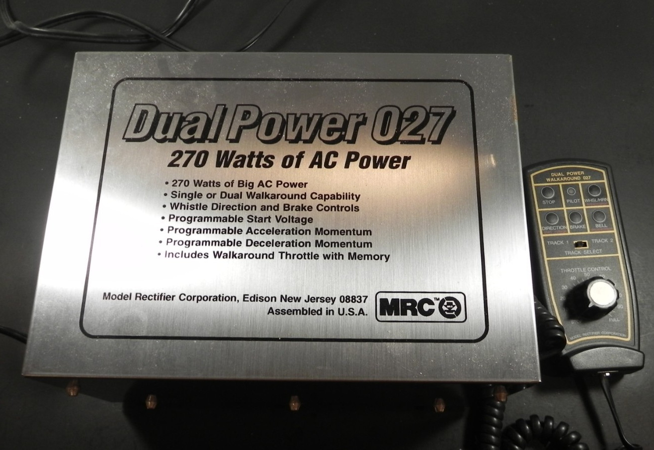MRC Dual Power O27 270 Watt Transformer w/ Remote