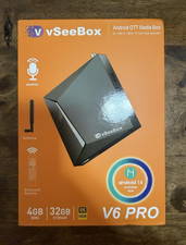 vSeeBox V6 PRO Android 14 OTT Media Box 32GB 8K HDR10 4K Wi-Fi Ethernet BT