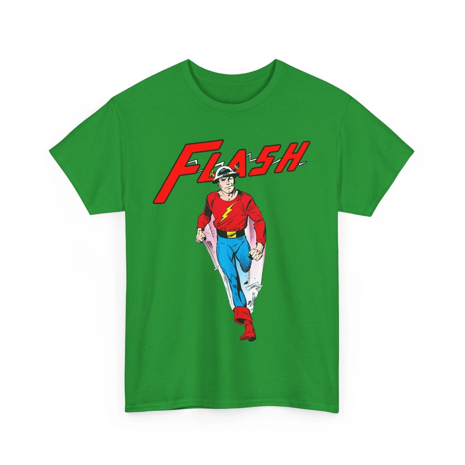 Golden Age Flash T-Shirt - John Byrne Art - DC Comics - Jay Garrick - JSA