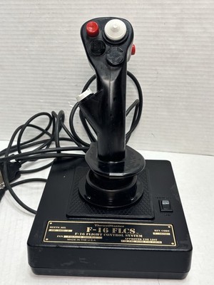 【ジャンク品】PCジョイスティック Thrustmaster F-16 FLCS ThrustMaster F16 FLCS Flight Control System Joystick Vintage PC