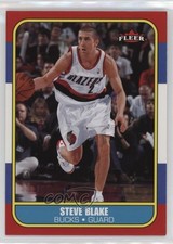 2006-07 Fleer 1986-87 Fleer Design Steve Blake #13 gb9