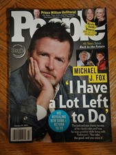 PEOPLE MAGAZINE OCTOBER 20, 2025 MICHAEL J. FOX I HAVE A LOT LEFT TO DO