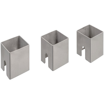 Grillmattenständer 16x6x6cm eckig feuerfest für Feuereimer Einsatz