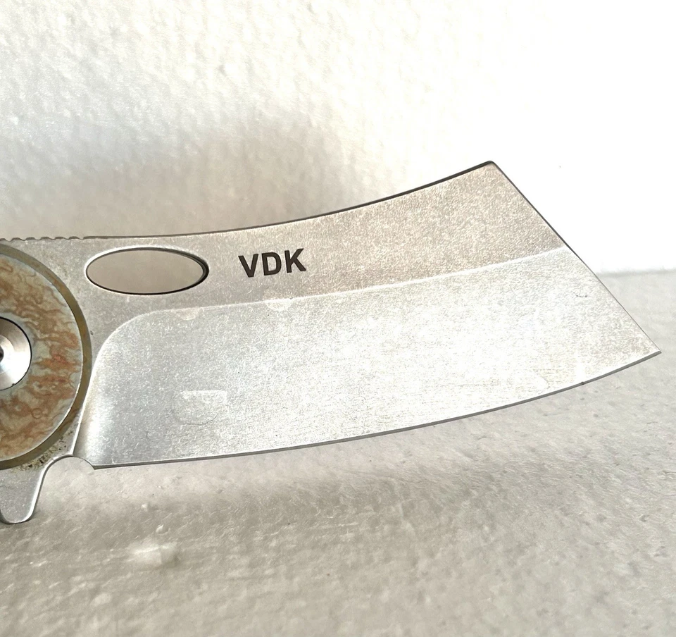 CUCHILLOS VDK WAR ALMIRANTE PERSONALIZADO CUCHILLO CARPETA Foto 3 de 4