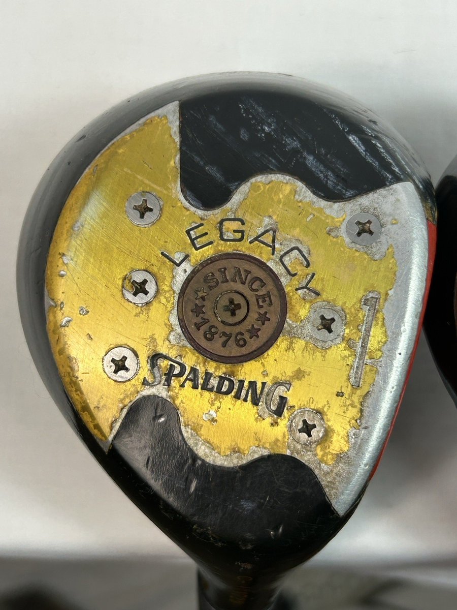 VINTAGE 1985 SPALDING TOUR EDITION METAL WOODS 1,3,5, VERSION