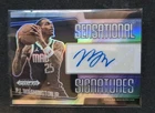 2024 Prizm Black P.J. Washington Jr. #SS-PJW Silver Sensational Signatures Mavs