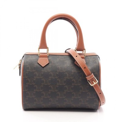 CELINE Small Boston Cuir Triomphe Shoulder Crossbody Handbag 113772CAS04LU NEW