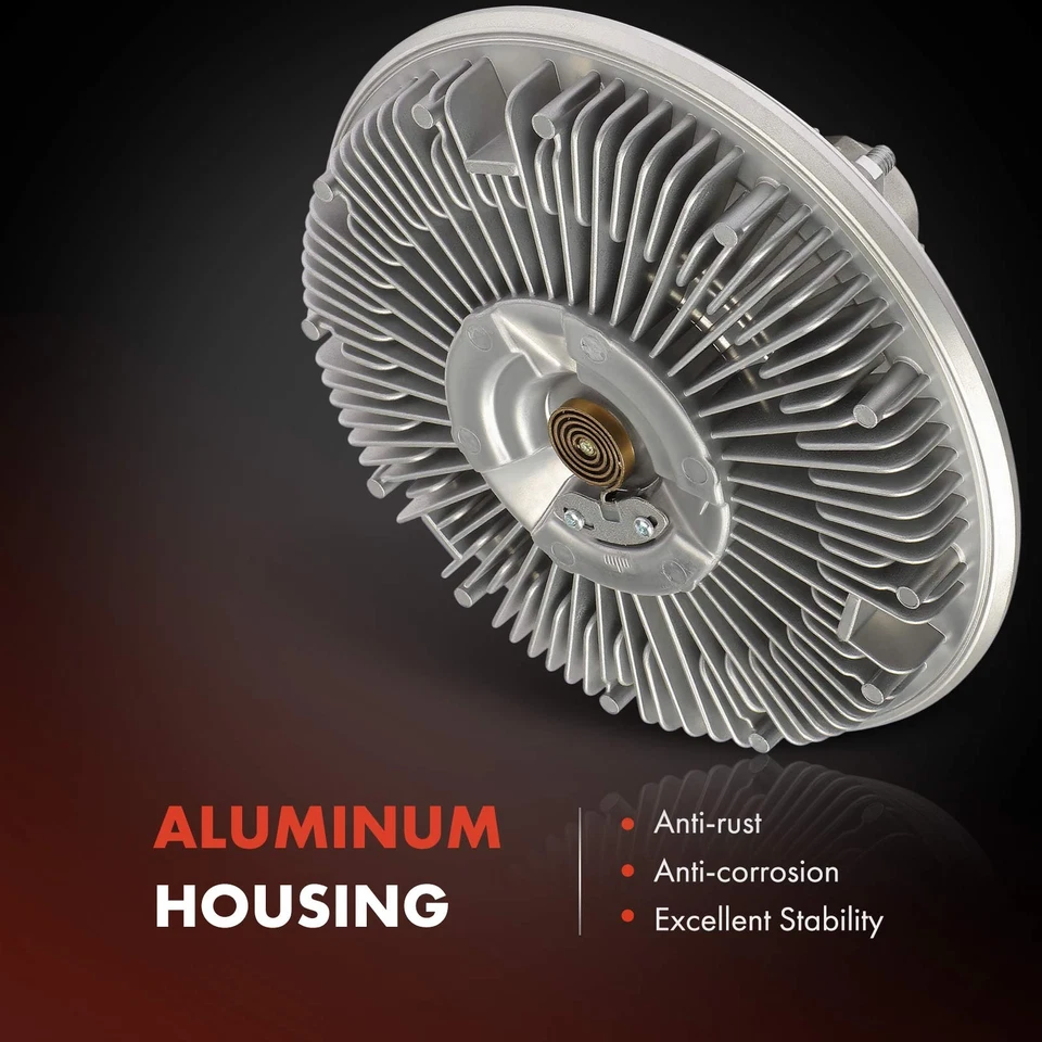 Embrague del ventilador de refrigeración del motor para Ford F-650 F-750 2004-2010 con motores de 260 hp y más Foto 4 de 4