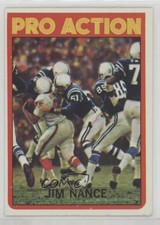 1972 Topps Pro Action Jim Nance #119 z6b