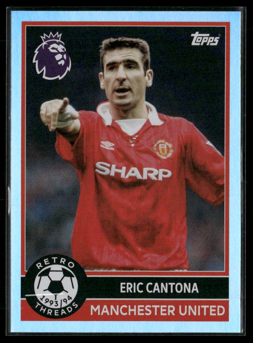 2025-26 Topps Premier League #384 Eric Cantona Manchester United