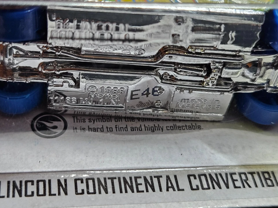 Lincoln Continental 2013 convertible Treasure Hunt HW City '64 muy buen estado Foto 2 de 3