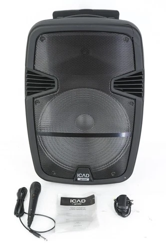 Gemini GSX-L515BTB 1,000W 15" Powered Speaker - BLEMISH