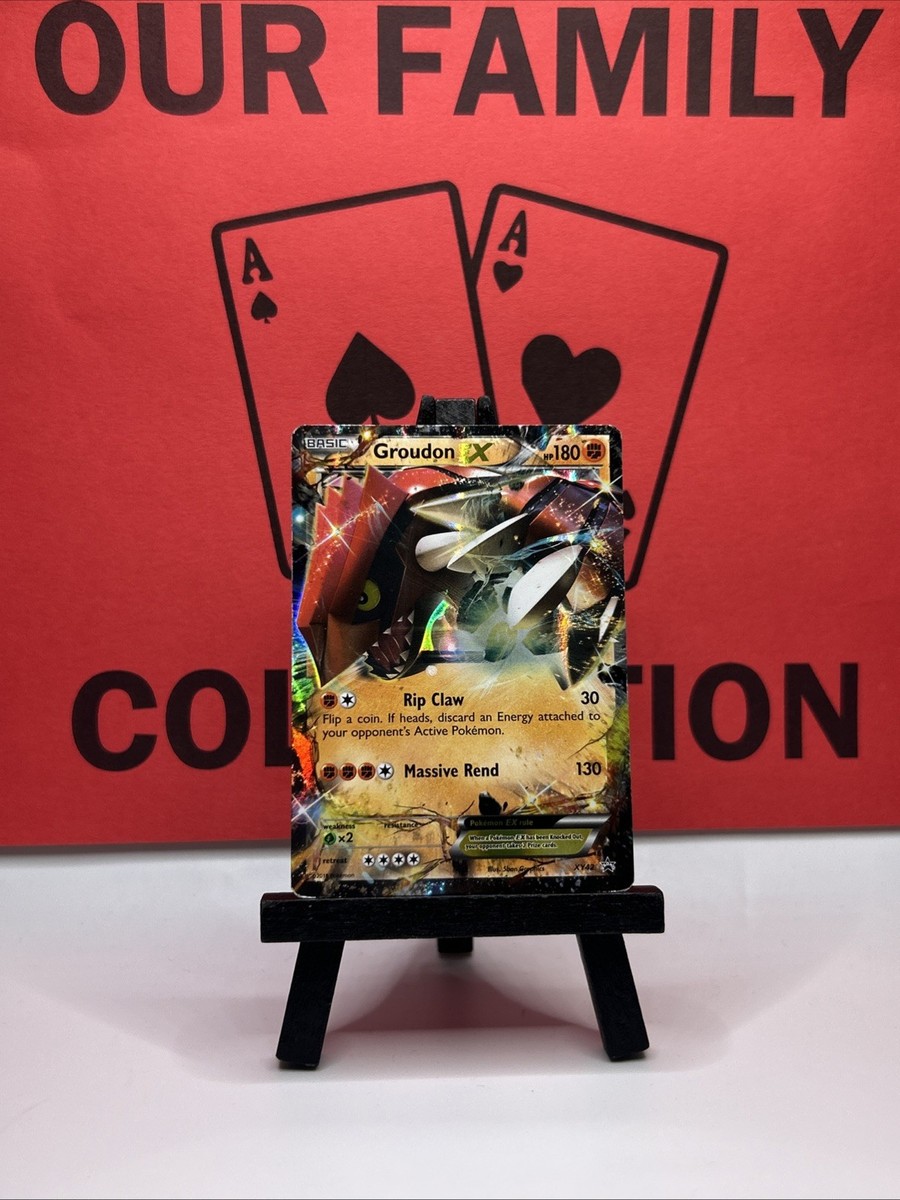groudon ex pokemon card price Groudon EX XY42 Ultra Rare Black Star Promo Pokemon Card