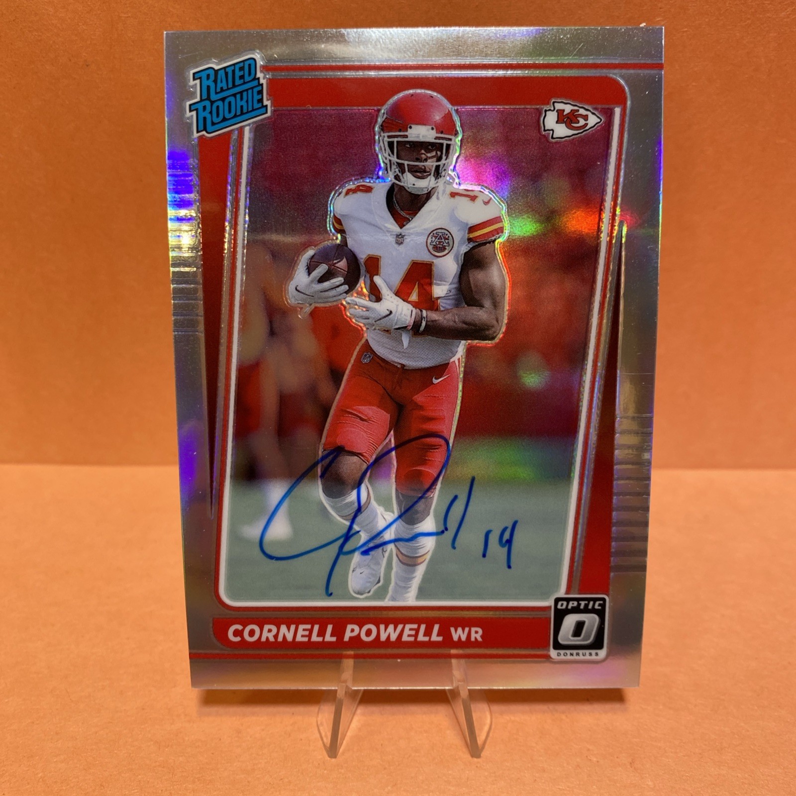 Cornell Powell Panini Donruss Optic #240 Autograph