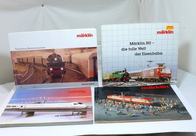Märklin 4 St.- Katalog 1980 - 1984/85 -1985/86 + Jahrbuch 2008/09 Lok Waggon etc