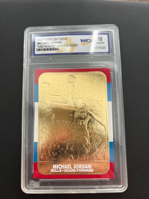 Michael Jordan 1998 Fleer 23KT Gold 