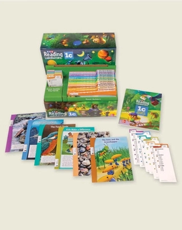 SRA Reading Laboratory (R) 1c Kit (Updated (c)2020) by Mcgraw Hill (English) Boo