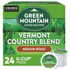 Green Mountain Coffee Vermont Country Blend Keurig K-Cup Pods, 24 Count