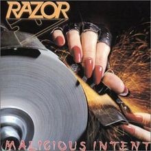 Malicious Intent von Razor | CD | Zustand sehr gut
