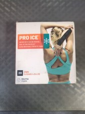 KT Tape Pro Ice Menthol Infused Kinesiology Tape 20 Count 10" Precut Strips S26