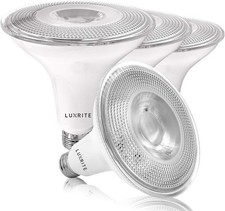 4 Pack PAR38 LED Outdoor Flood Light Bulbs, 120W Equivalent, 1250 Lumens, 3000K