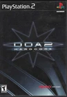 Playstation 2 DOA 2 Hardcore Case & Manual Only Nice Condition - No Game