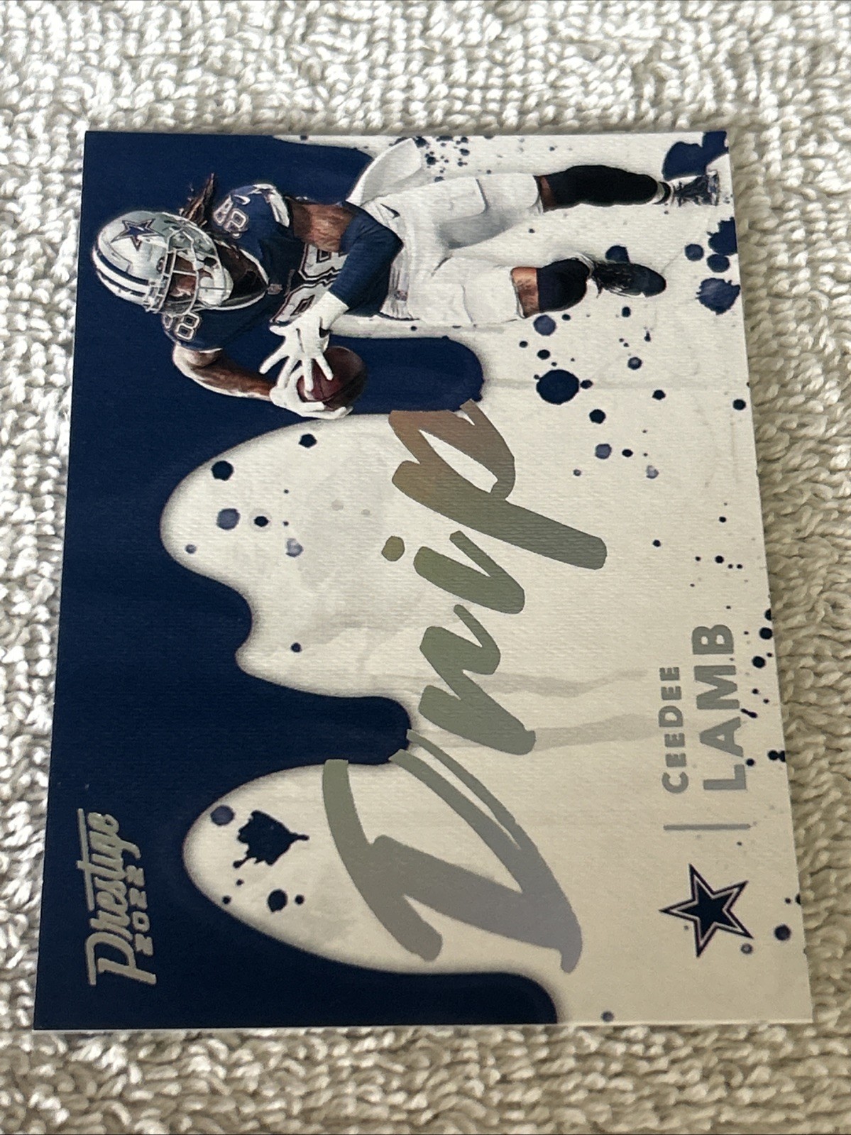 Ceedee Lamb 2022 Prestige Drip ND-21 Case Hit COWBOYS Color Match🔥