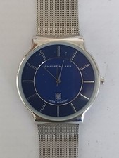 Mens Christin Lars Watch Working Battery In Used Condition