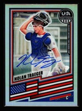2026 Panini Stars & Stripes Silver - #128 Nolan Traeger Autograph CTC