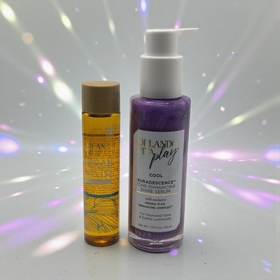 Orlando Pita Moroccan Argan Rejuvenating Hair Treatment Oil 30ml + Shine Serum