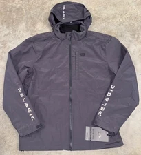 Pelagic Hurricane 2.0 Fishing Jacket Men’s XL Water Repellant Fleece Hooded NEW