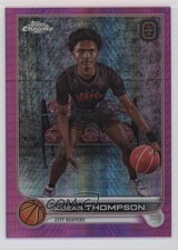 2022 Chrome OTE Overtime Elite Pink Prism Refractor /150 Ausar Thompson #82 0co5