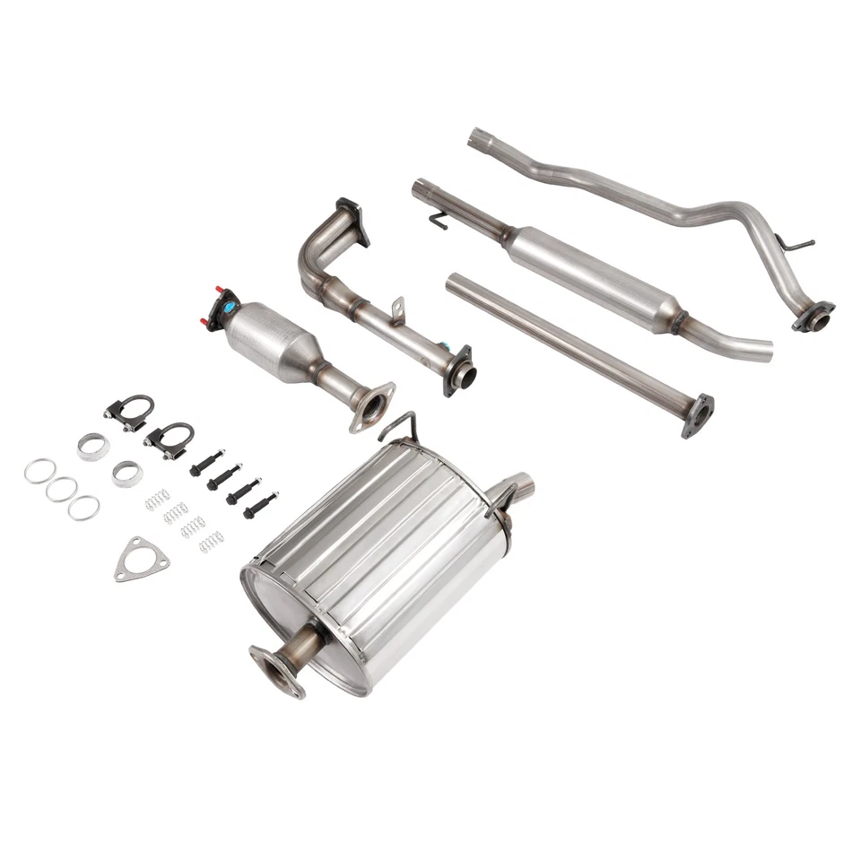 Stainless Steel Exhaust System Assembly For Honda CR-V 1997 1998 1999 2000 2001 Foto 3 de 4