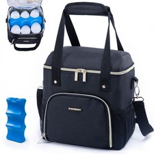 Breastmilk Cooler Bag with Ice Pack - Mam Bottle Cooler - Breast Pump Bag - B...